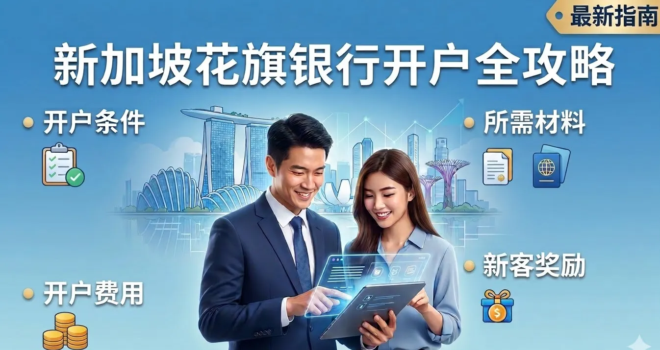 2026新加坡花旗银行开户全攻略：条件、流程、所需材料和费用、新客奖励