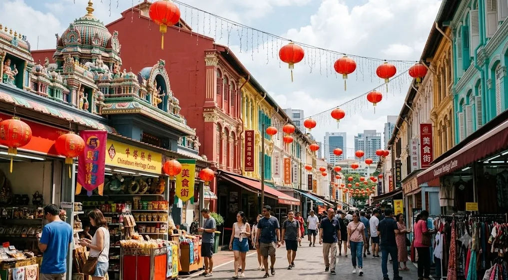 2026新加坡牛车水全攻略:必逛/必吃/必买、正规换汇店、地图与交通指南