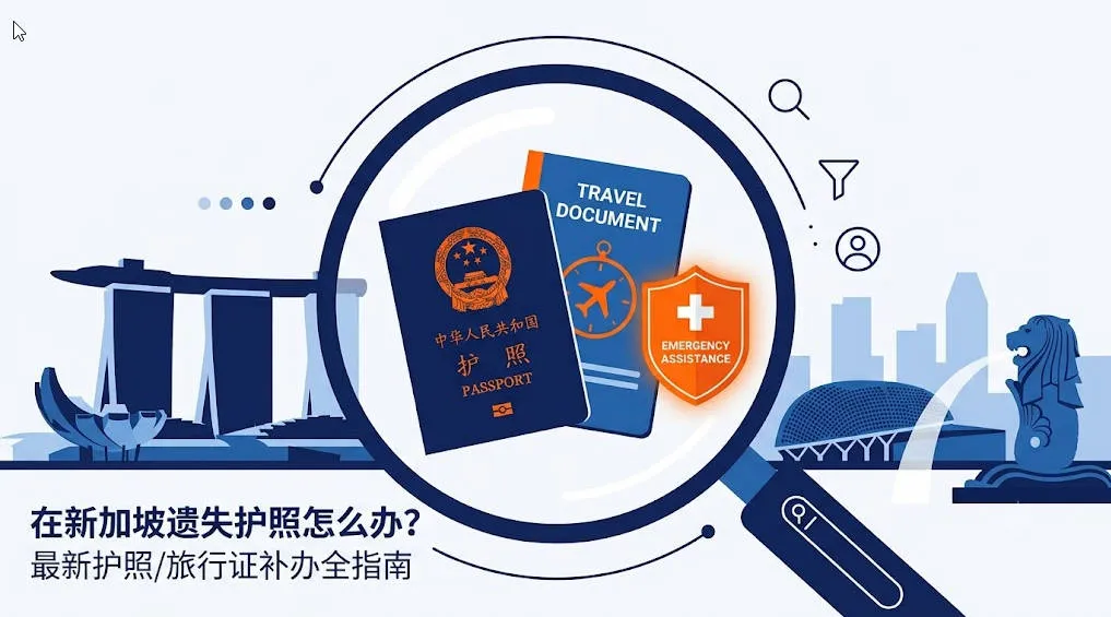 2026在新加坡补办护照/旅行证全指南：遗失报警、流程材料、费用及时长、常见问题汇总