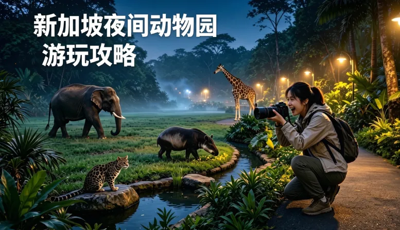 2026新加坡夜间动物园游玩攻略:门票、开放时间、表演预约、电车路线与交通指南