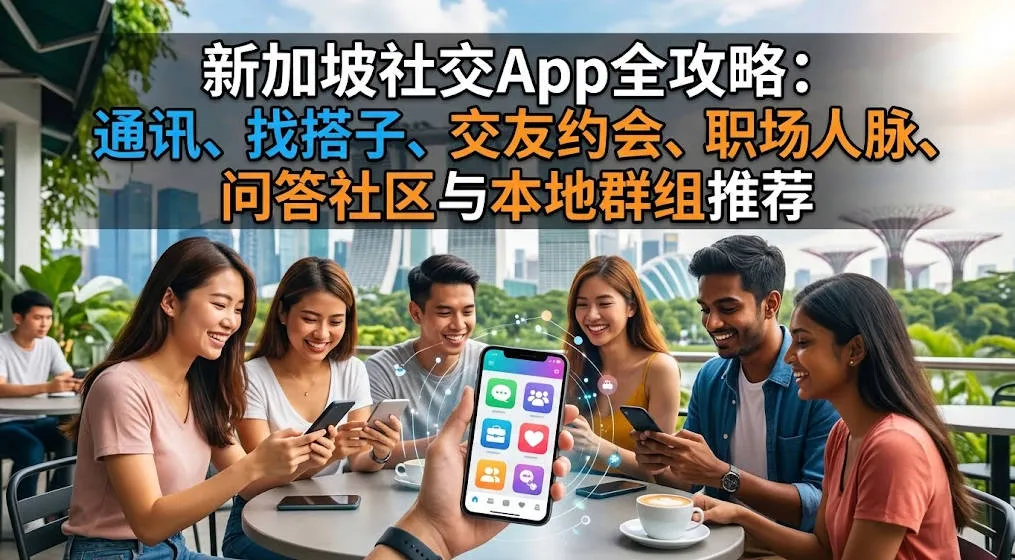 2026新加坡社交App全攻略:通讯、找搭子、交友约会、职场人脉、问答社区与本地群组推荐