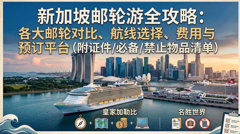 2026新加坡邮轮游全攻略:各大邮轮对比、航线选择、费用与预订平台(附证件/必带/违禁品清单)